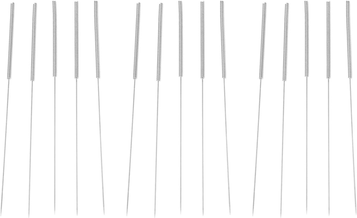 Viagasafamido 3D Printing Nozzle Cleaning Needles 0.4 Mm, 20Pcs 3D Printing Nozzle Cleaning Needles 0.4 Mm, Kit for Accessories image number 5
