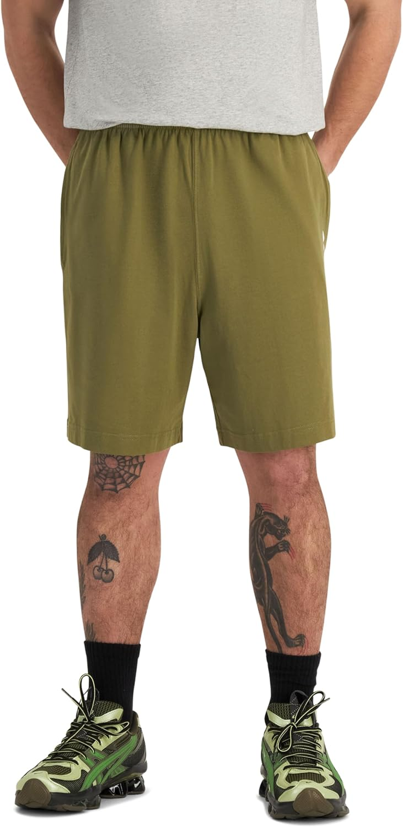 Champion Men'S Script Jersey Short