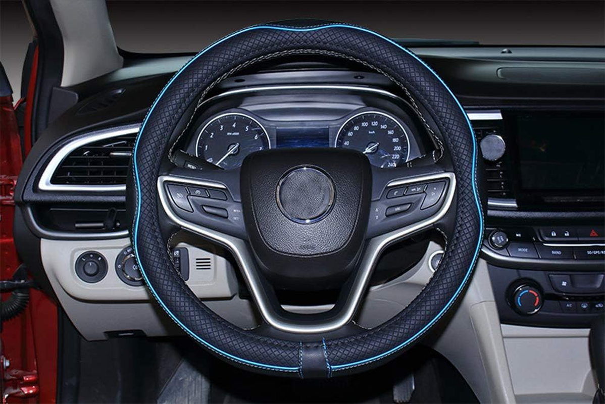 19 Inch Steering Wheel Cover for Big Trucks (19'', Black Blue) image number 5