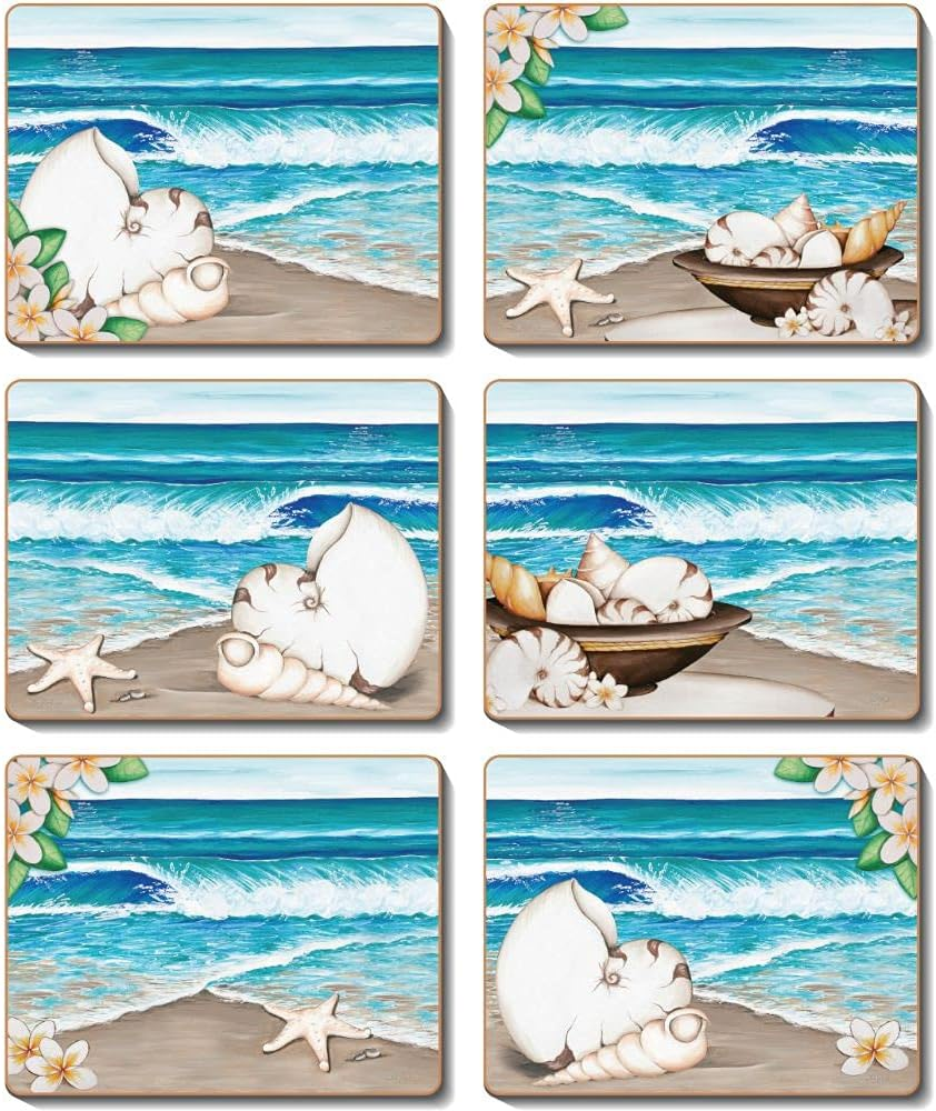 Cinnamon Paradise Placemats 6-Pieces Set, 34 X 26.5 Cm image number 1