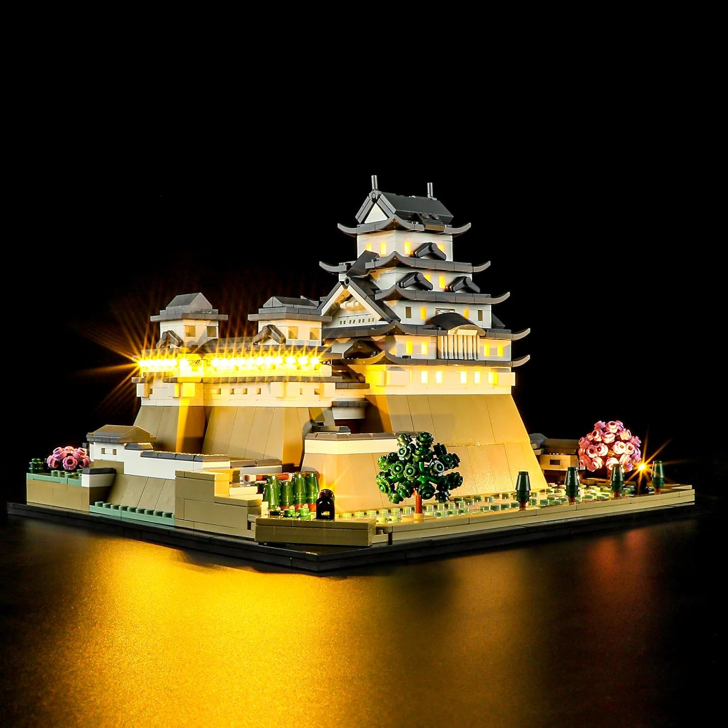 BRIKSMAX Led Lighting Kit for  21060 Himeji Castle - Compatible with  Architecture Building Set- Not Include  Set