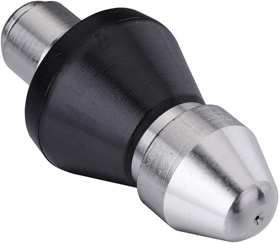 2Pack Pressure Washer Sewer Jetter Nozzle,Durable Sewer Jet Nozzle,Drain Cleaning Water Jetter,5000 PSI, 3/8 Inch Quick Release Plug (3/8 Inch- 2Pack) image number 2