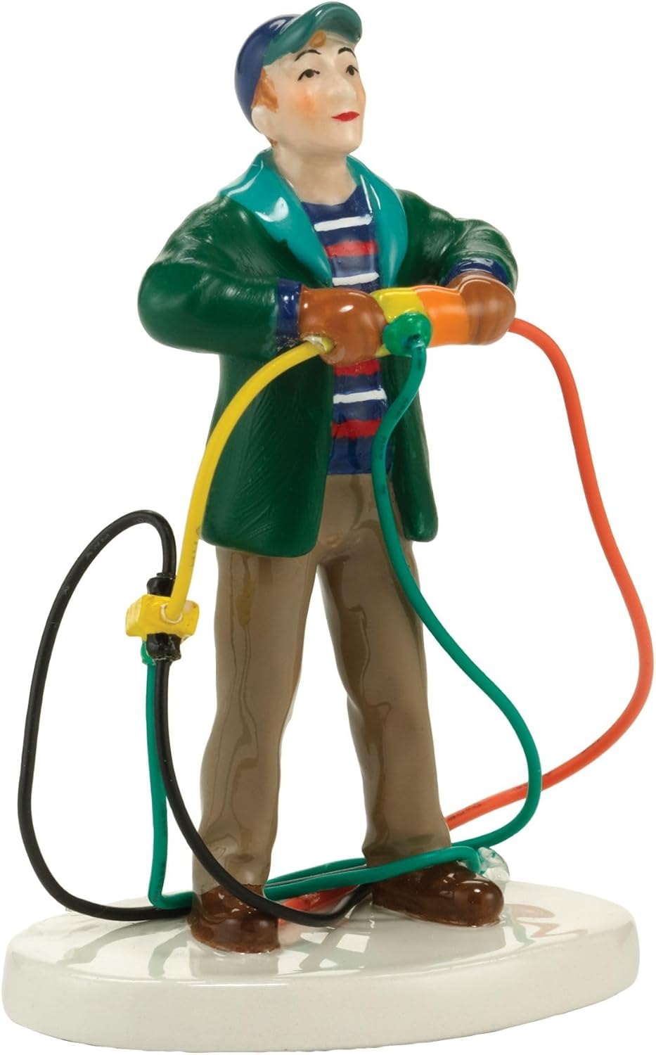 Department 56 Snow Village National Lampoon'S Christmas Vacation Accessories Fire It up Dad Figurine, 1.38 Inch, Multicolor image number 5