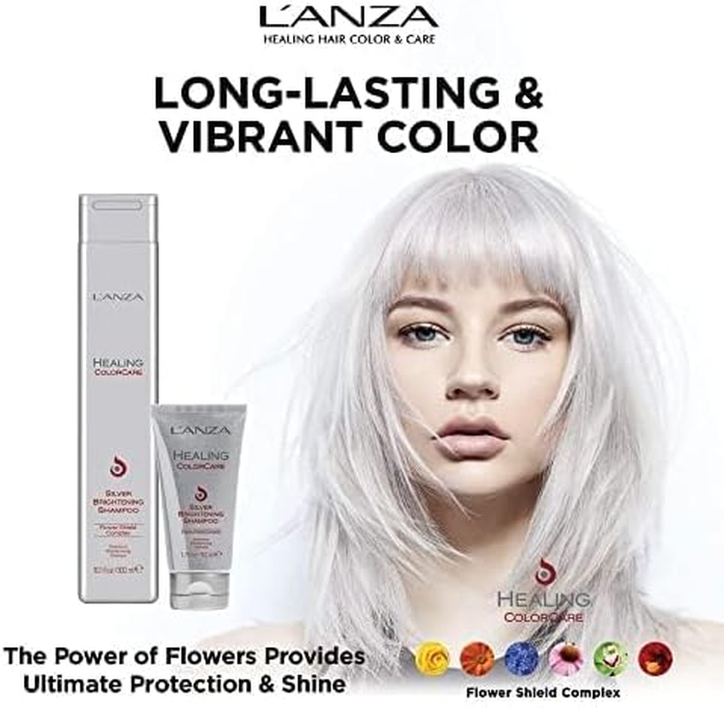 L'ANZA Healing Colorcare Silver Brightening Shampoo, 50Ml image number 6