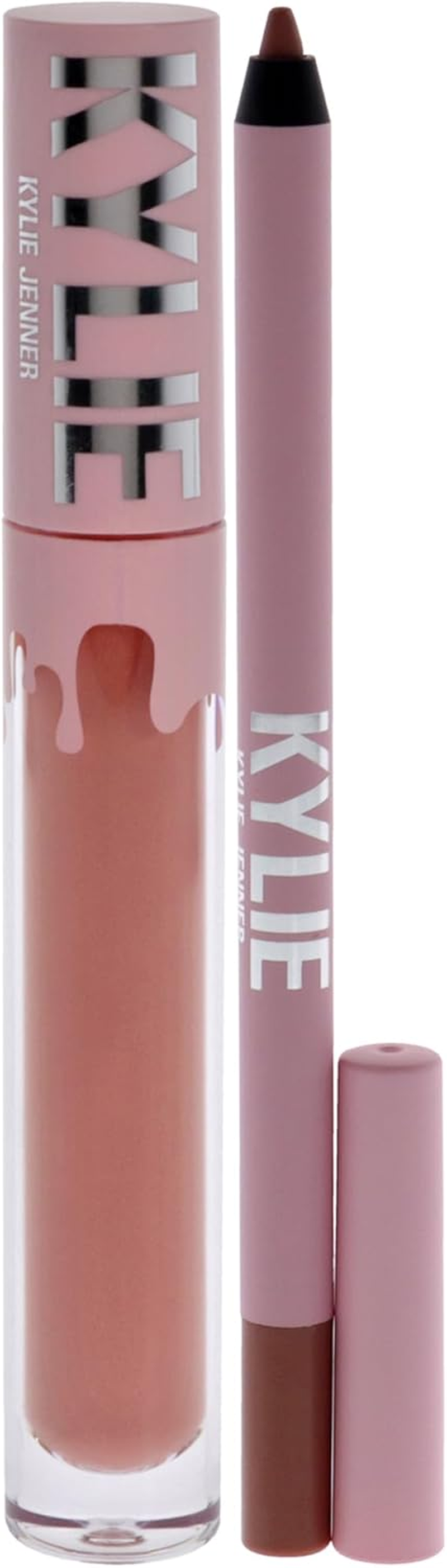 Kylie Cosmetics Matte Lip Kit - 700 Bare for Women 2 Pc 0.10Oz Matte Liquid Lipstick, 0.039Oz Lip Liner image number 1