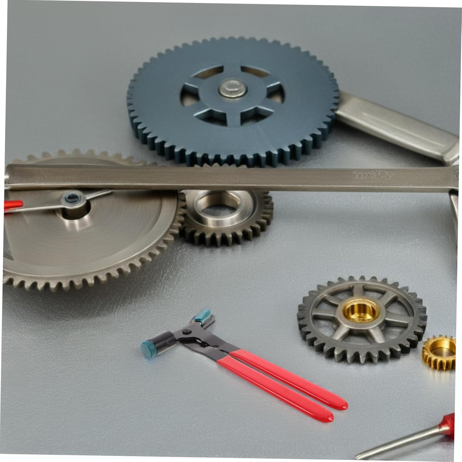 HIAKDOFT Portable Tire Balancer Tool with Durable Steel Wheel Weight Hammer and Precision Balancing Pliers for Car Tire Repair Efficient Automotive Wheel Weight Balancer for Home Garage And image number 5