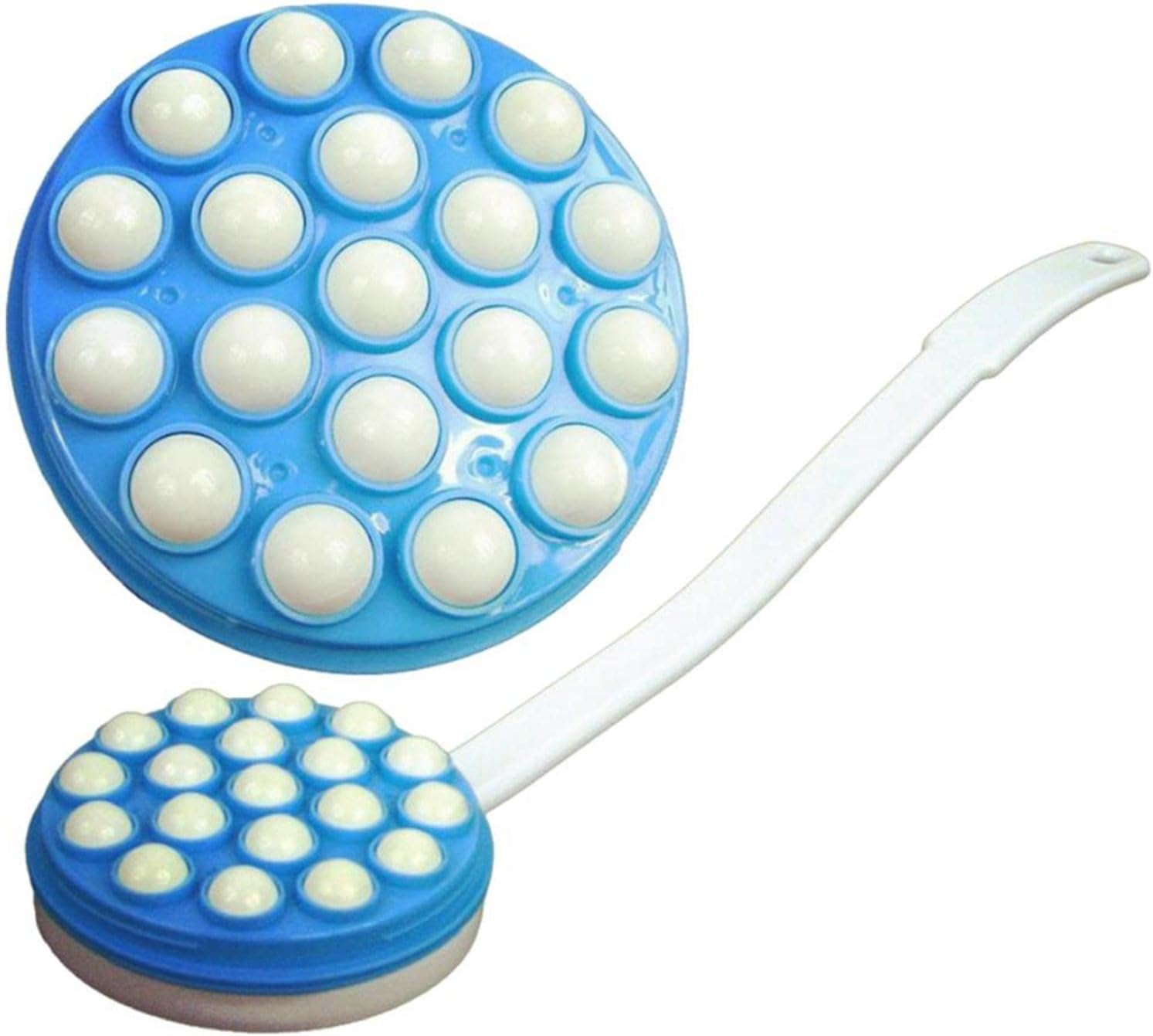 Long Handled Lotion Oil Applicator, Body Leg Back Bath Brush Scrub Massager Shower Bath Supplies Tools