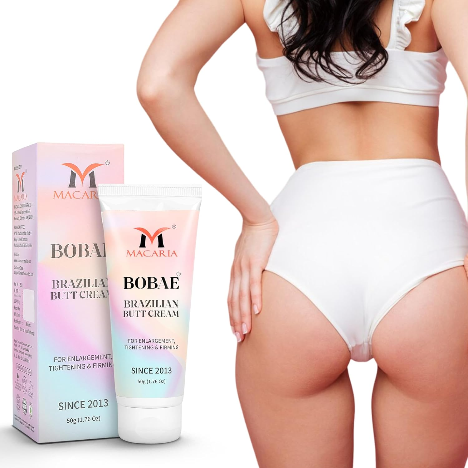 Bobae Brazilian Booty Butt Bum Enhancement Cream Mtf Ass Buttock Enhancement image number 6