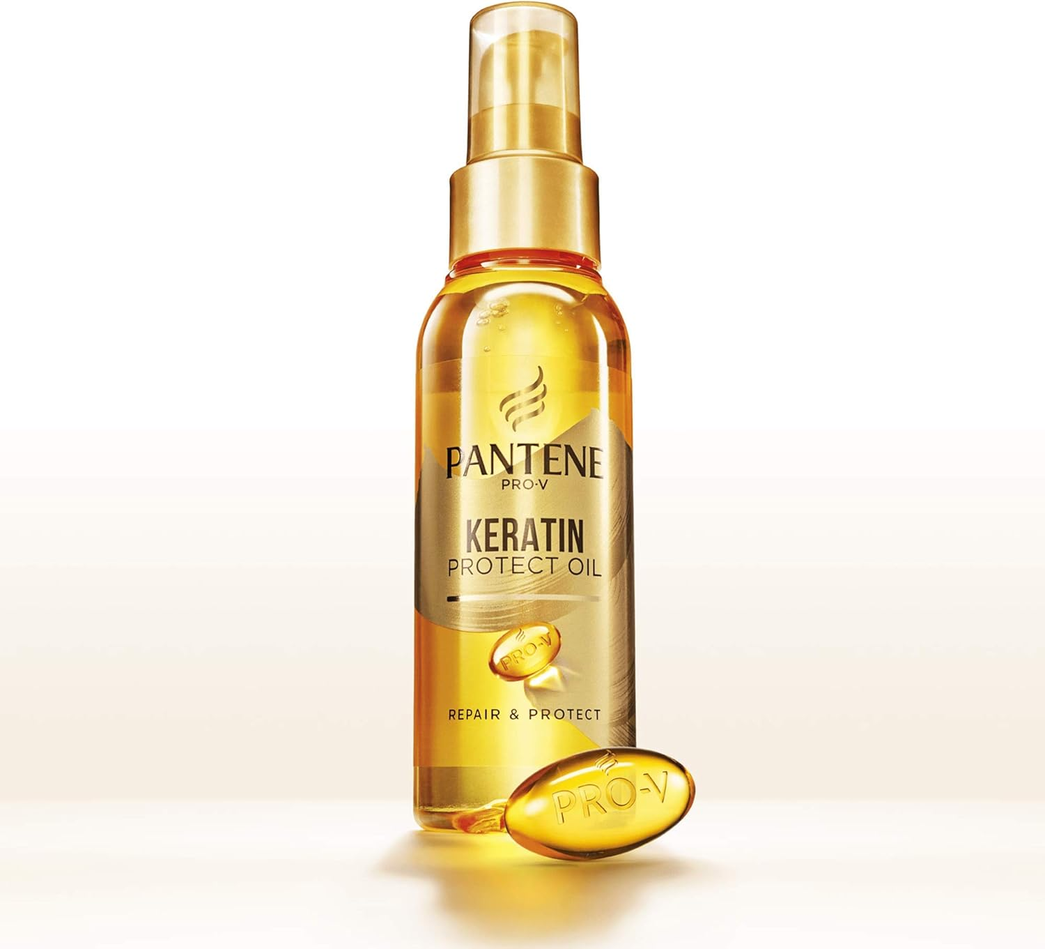 Pantene Repair & Protect Hair Oil with Vitamın E, 100Ml image number 5