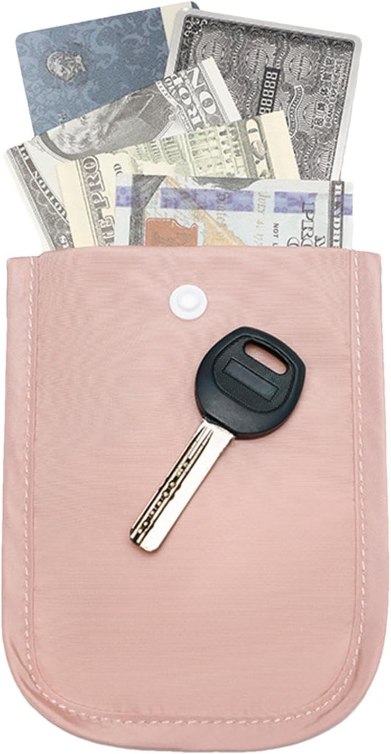 Undercover Bra Wallet - Bra Wallet under Clothes Adjustable Money Belt Pouch Secret Travel Pocket | Undercover Travel Bra Pouch for Women