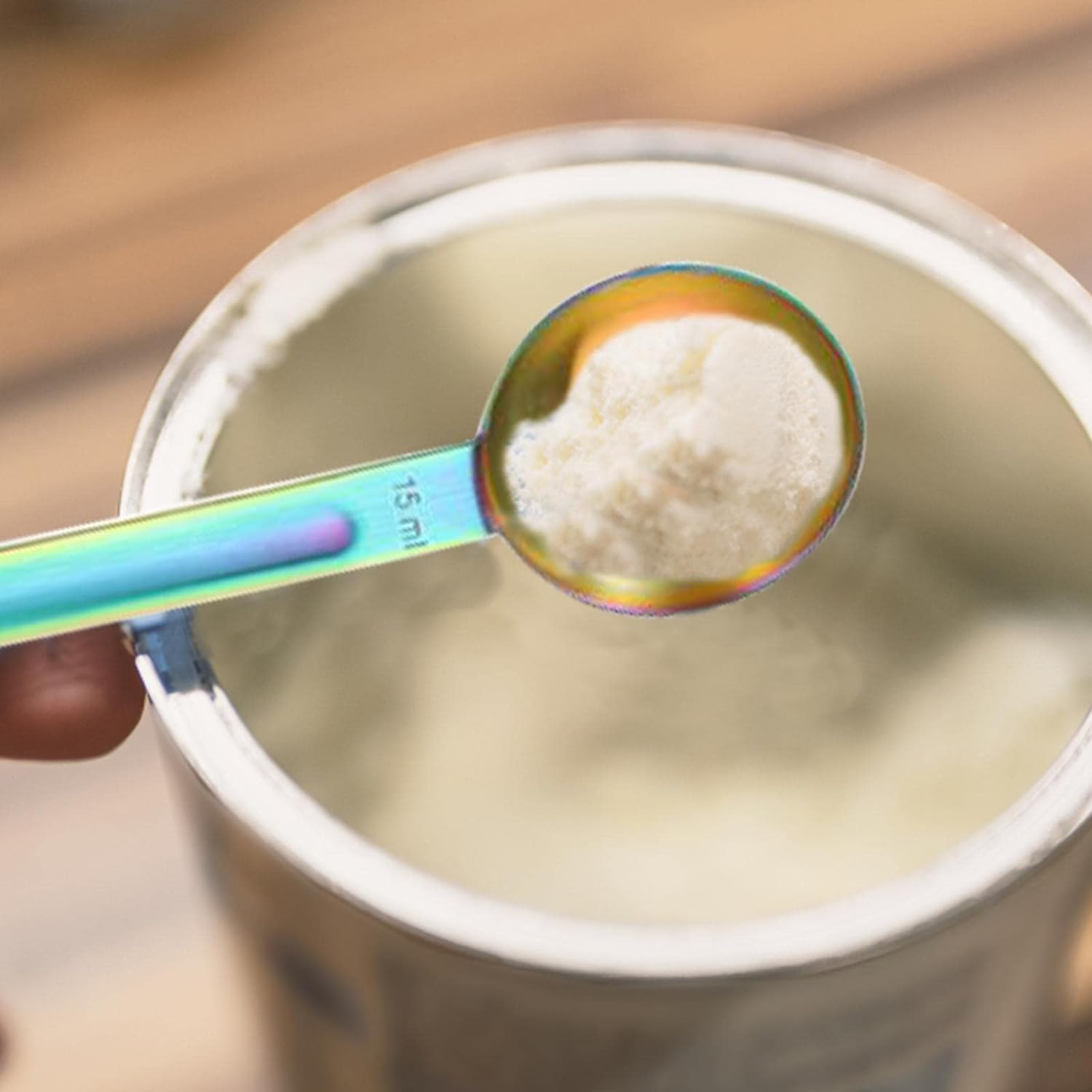 Coffee Scoop, Ground Coffee Tamping Tool for Barista Coffee Bean Long Handle Tablespoon Fits Coffee Container for Ground Coffee for Coffee, Tea, Sugar and Milk Coffee Machine Accessories image number 6