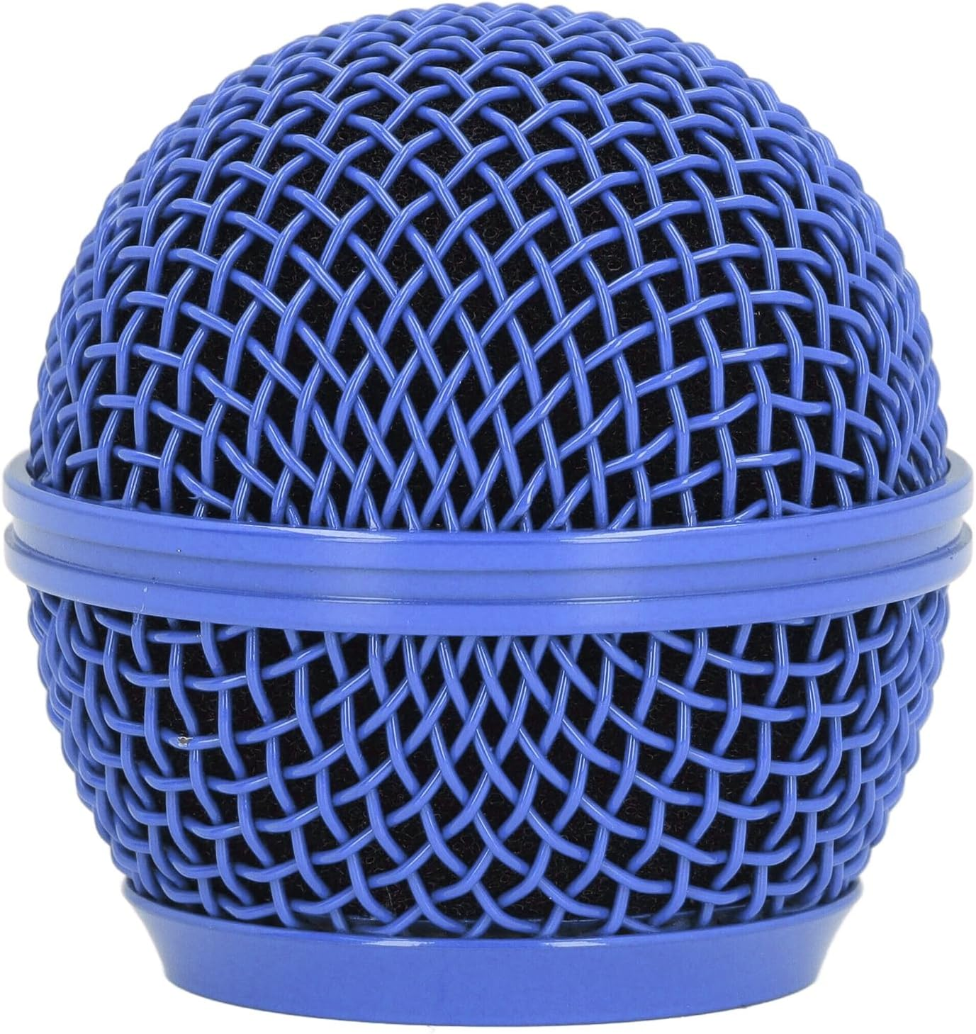 Mesh Grill for SM58 Microphones, Stainless Steel Microphone Head Replace, Mic Grille Replacement for SM58S SM58LC BETA58 BETA58A SA M30 SV100 UT2 PGX24 and More (Red)