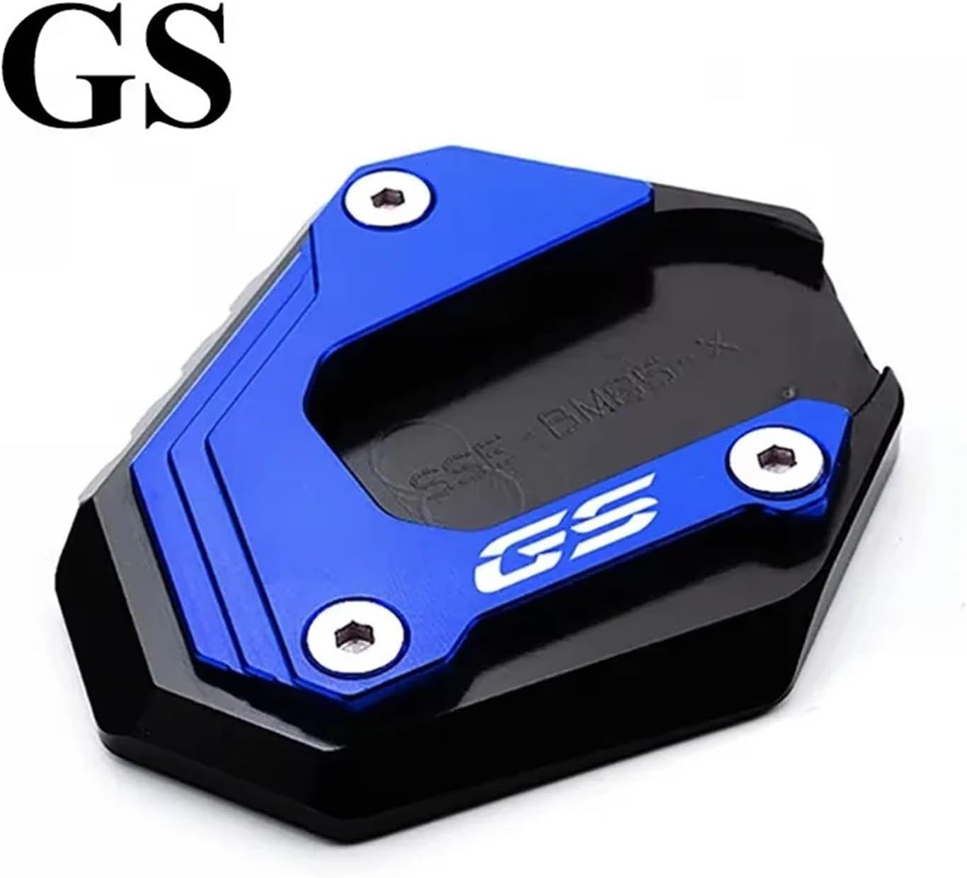 Jiningxinxin F850GS F750GS F800GS F900GS ADV Kickstand Motorcycle Side Stand Extension for GS Adventure(Red-Gs) image number 1