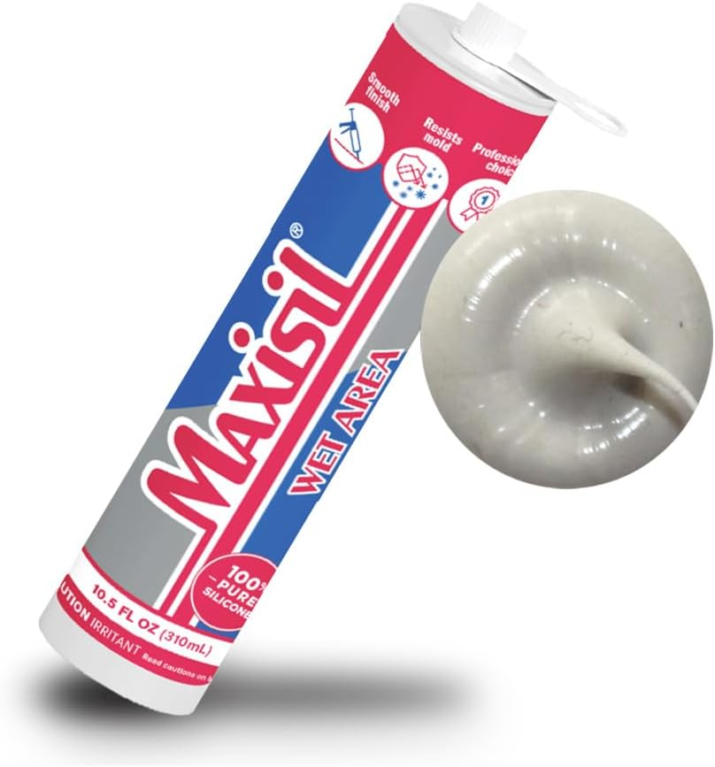 Maxisil Wet Area Silicone Sealant 310Ml - A13 Anthracite - A13 Anthracite image number 6