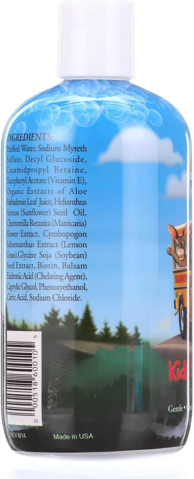 Rainbow Research 0562827 Organic Herbal Shampoo for Kids Unscented - 12 Fl Oz image number 4