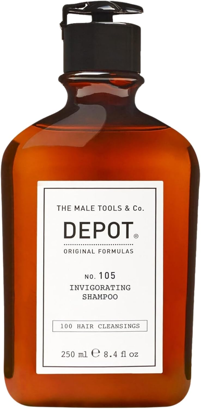 Depot Male Tools 105. Invigorating Shampoo, 250 Ml