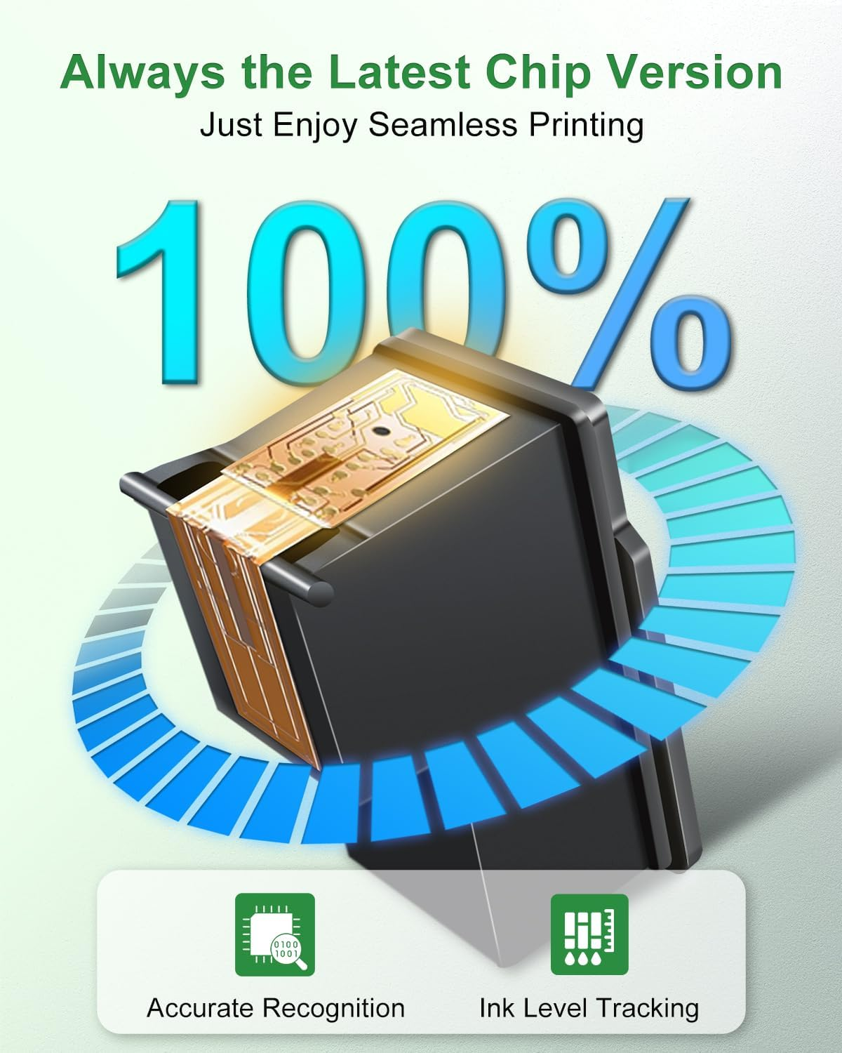 64XL Replacement for HP Ink 64 Black and Color Combo Pack for HP Envy Photo 7855 7858 7155 Envy Inspire 7900E 7200E 7955E Tango Printer Ink Cartridges image number 5