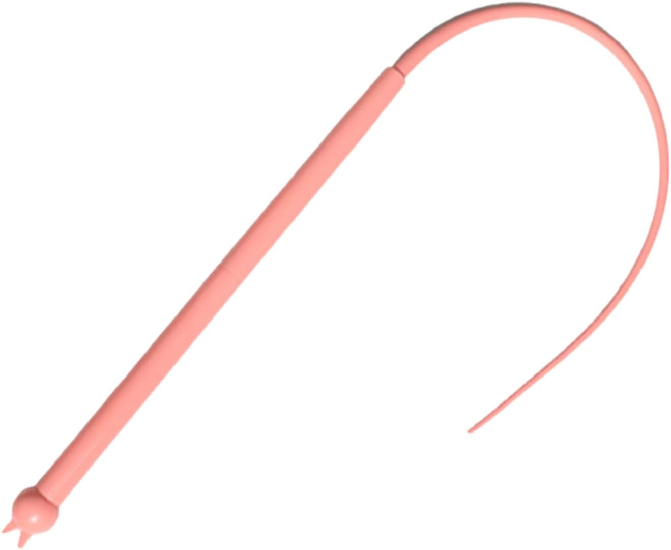 Cat Teaser, Bite-Proof Silicone Cat Wire Toy, 30 Inch Teaser Tail Shape Jumping Cage Indoor Playing Hunting Simulation Home Pet Mental Enrichment Exploring for Feline Fun image number 6