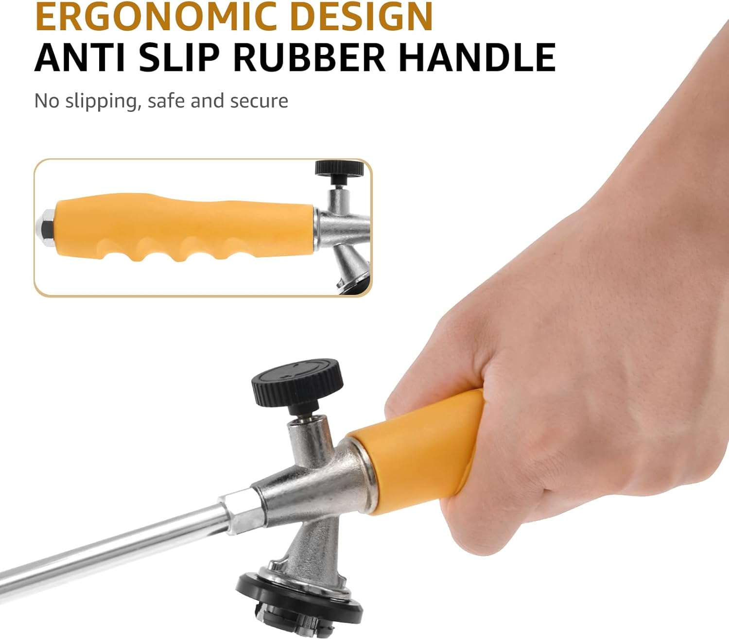 Weed Terminator Removable 3 Stage Weed Flame Torch Stainless Steel outside Weed Burner Reusable Long Arm Weed Torch Multifunction Weed Terminator for Garden Melting Ice Charcoal Starter Mbnvtxh