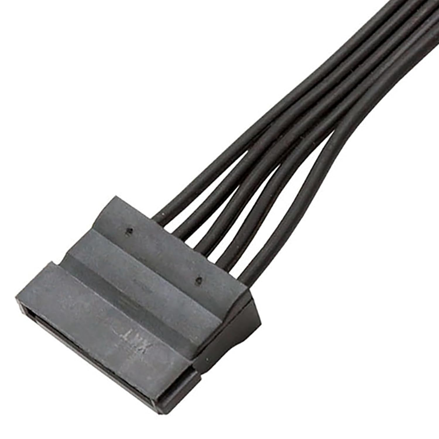 Tunghey 2Pack 15 Pin SATA Power Extension Hard Drive Cable 1 Male to 3 Female Splitter Adapter for Hdd、Ssd、Optical Drives Sata Power Cable (1 to 3) - 1 To 4 image number 7