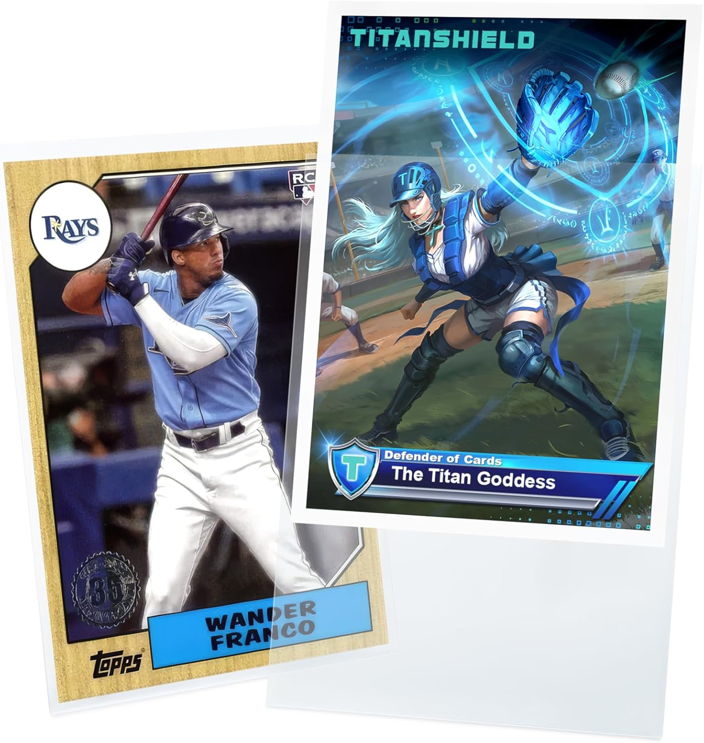 Titanshield Economical Soft Penny Card Sleeves 2-5/8&rdquo; X 3-5/8&rdquo; (67X92Mm), Ultra Clear (1000 Count) image number 2