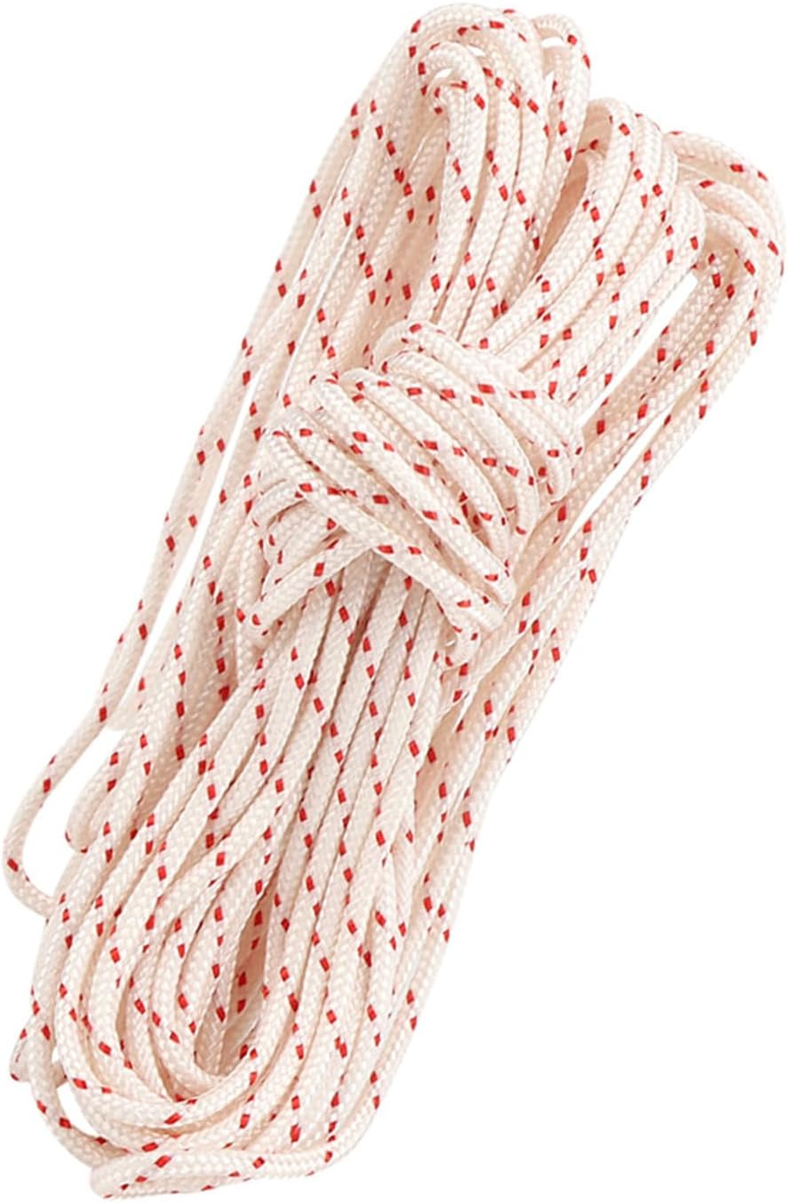 Hyuduo 3Mm Starter Rope, 10M Lawn Mower String Trimmer Chainsaw, Fine Workmanship and High Reliability Accessory for Eater Generator, Practical Use image number 4