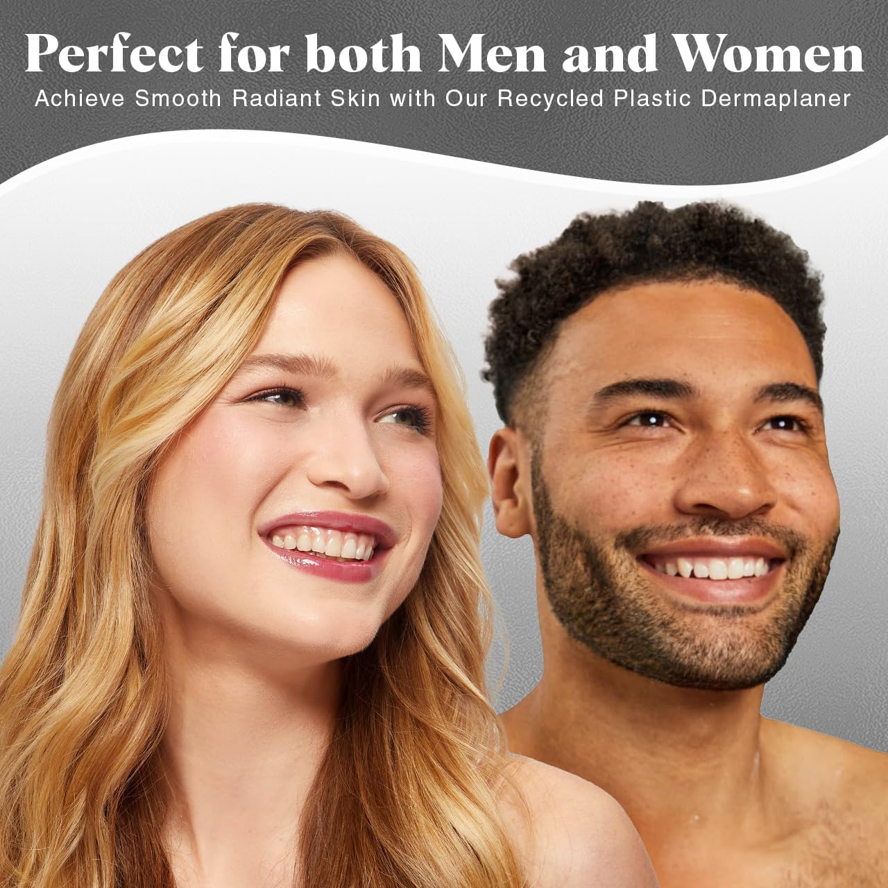 12-Piece Dermaplaning Tool - Facial Razors for Women and Men, Ideal for Facial Hair Removal, Eyebrow Trimming, and Skin Care - Black