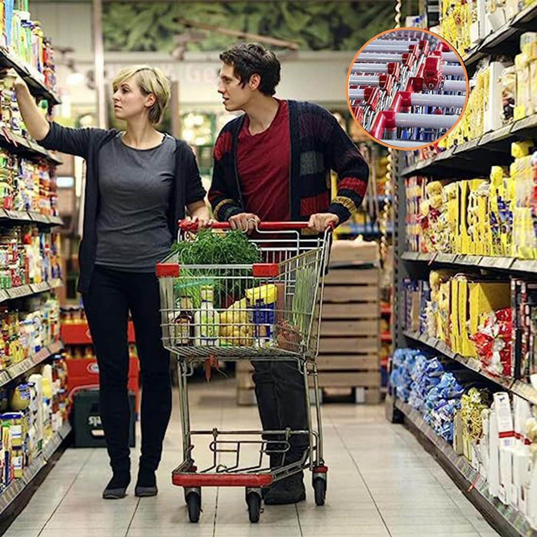 WADY 10Pcs Shopping Trolley Release Key, Trolley Remover Keyring, Shopping Trolley Tokens Key -Shopping Trolley Token Coin Trolley Unlock Release Key for Meters, Change or Grocery Shopping Cart(Black) image number 4