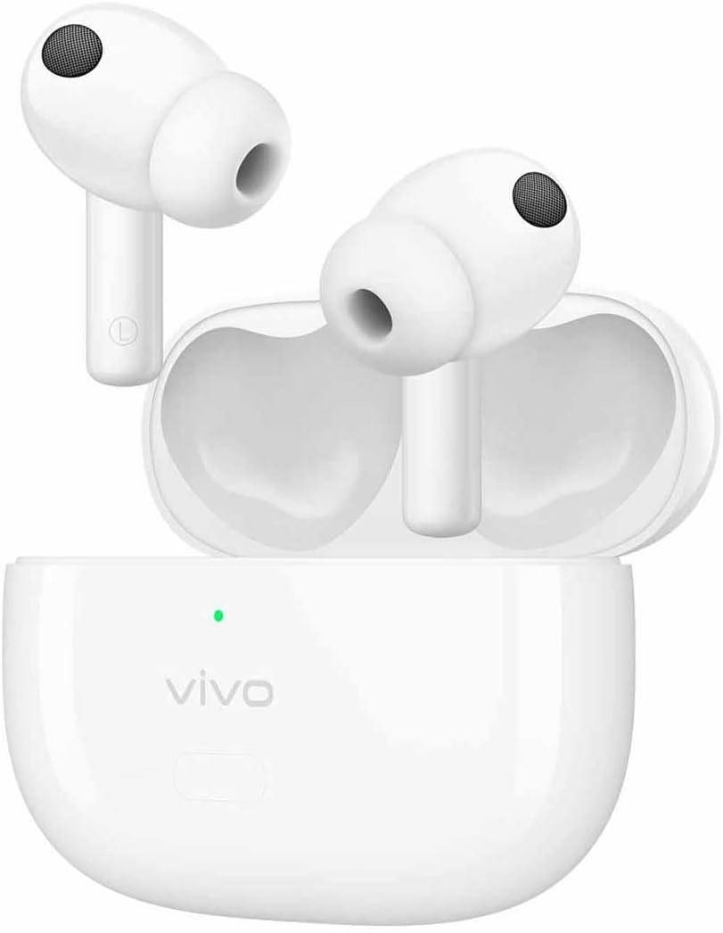 Vivo TWS 2E Wireless Headphones - Moonlight White image number 5