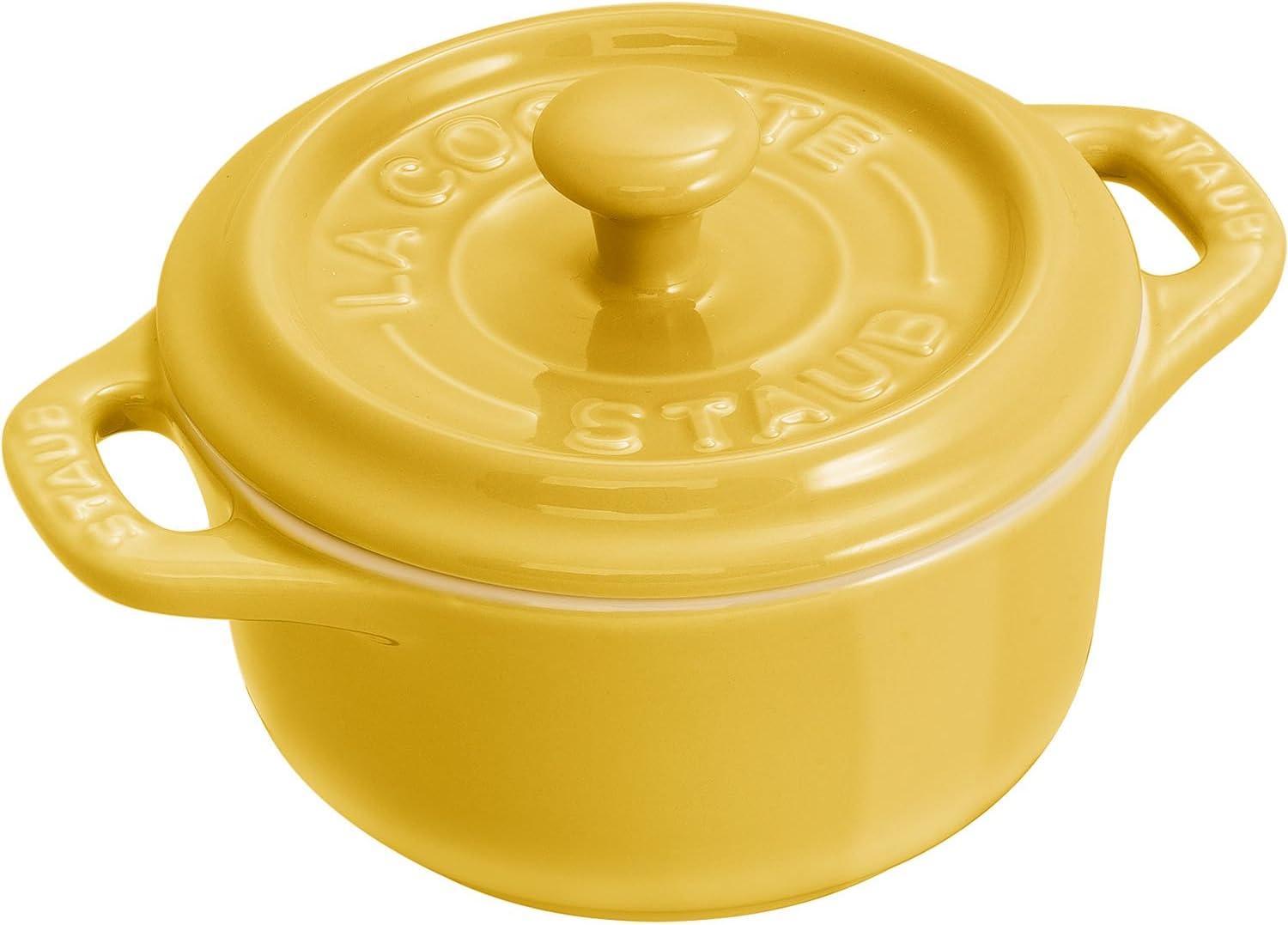 Staub Z1029-535 Rectangular Dish 7.9 Inches (20 Cm) Citron, Ceramic Au Gratin Dish, Oven Safe and Microwave Safe image number 6