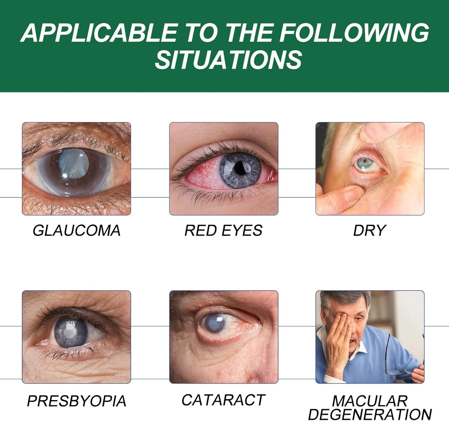 Presbyopia Eye Drops,Relieve Eye Fatigue,For Eye Care,Eye Care Suitable for All Seniors - 3Pcs image number 7