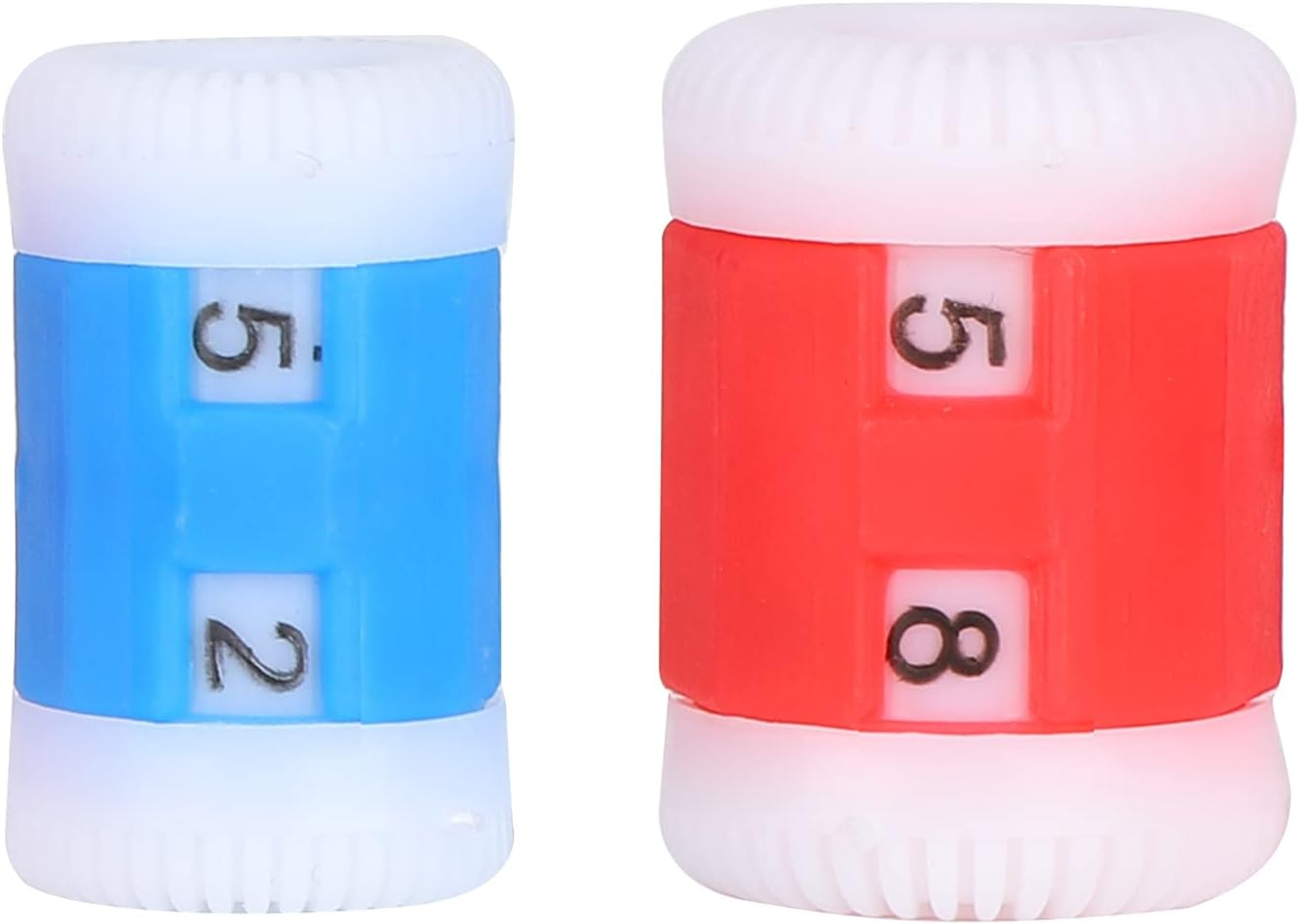 Plastic Knit Counter Knitting Crochet Stitch Marker Row Ring Sewing Tool Accessories Color for Household and Counting (1 Big 1 Small) image number 4