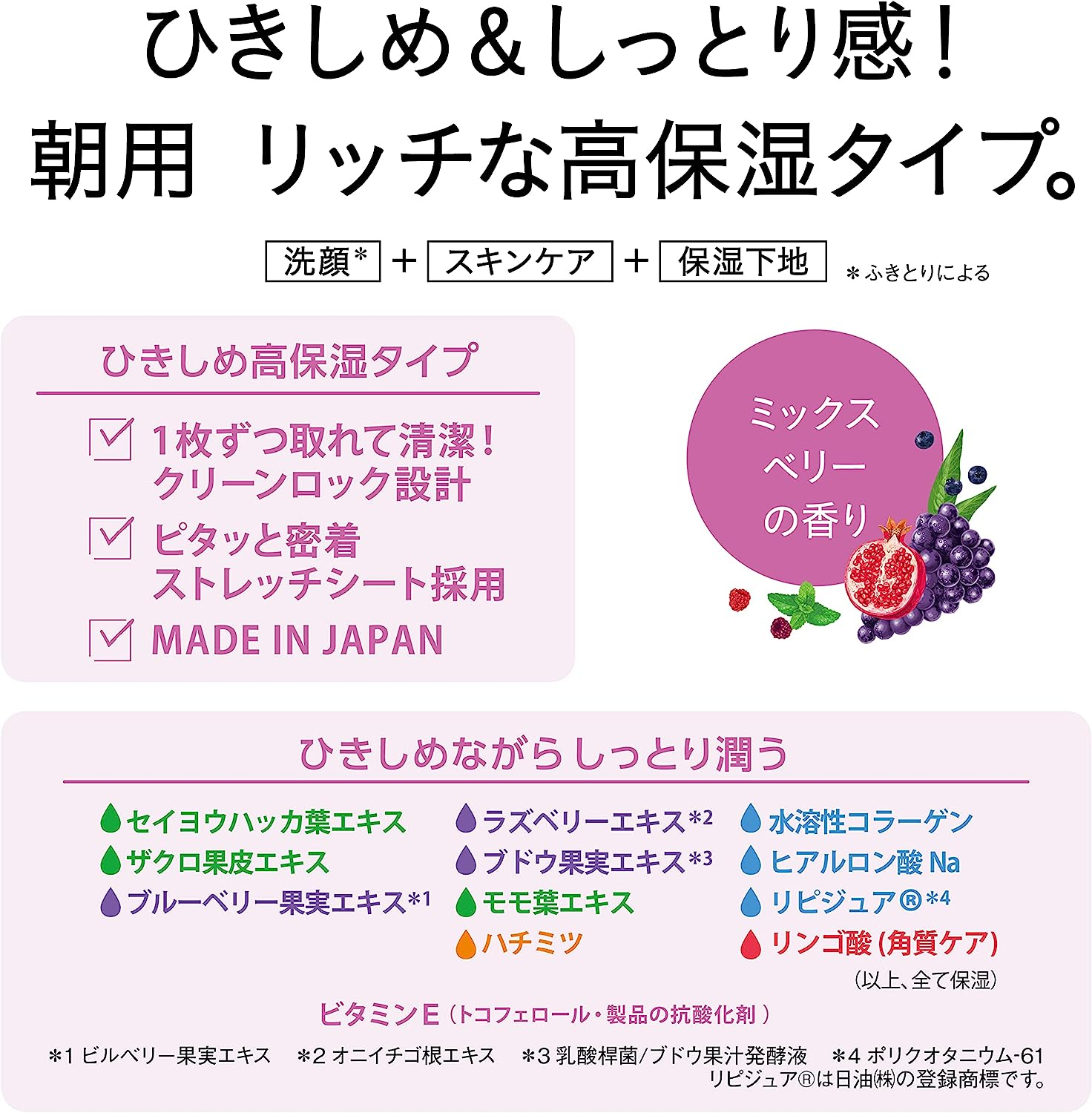 BCL Saborino Ripe Fruits Morning Mask image number 5