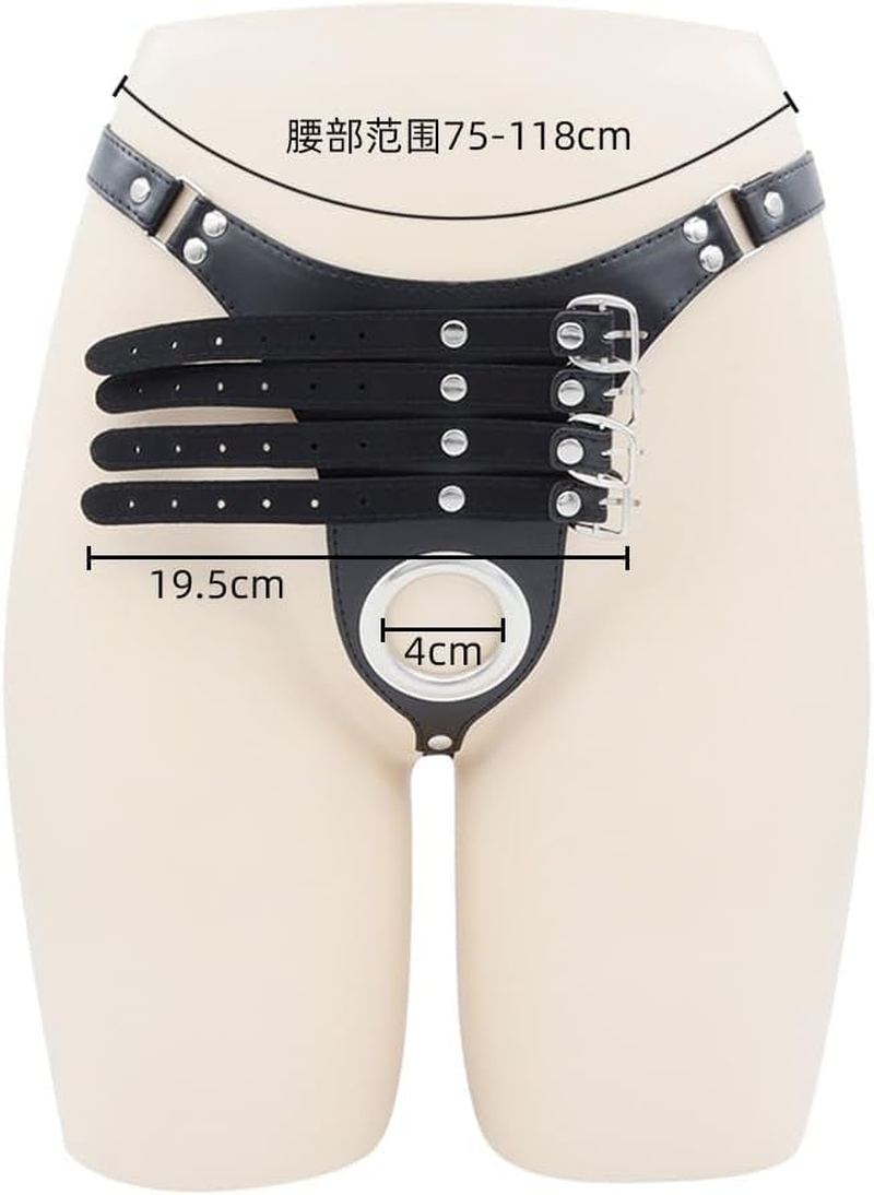 Chastity Belt Male Chasity Device Cock Bondage Belts Anti-Off Auxiliary Testicle Chastity Strap Cage Sex Furniture Toys for Men image number 2