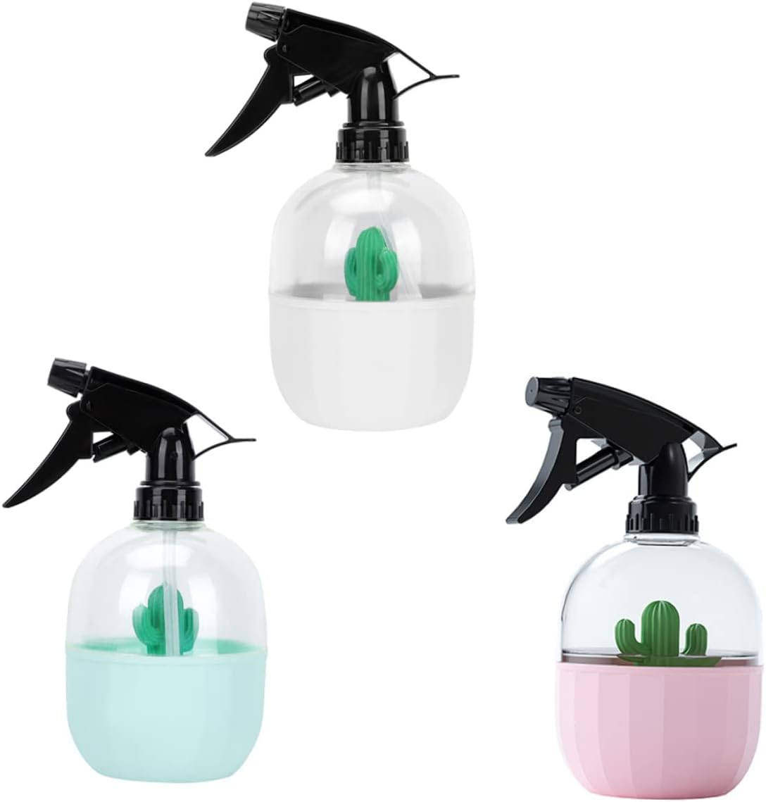 FOMIYES 3Pcs High Pressure Mist Spray Planting Bottle Hand Press Watering Pot for Garden Tool Water Sprinkler for Gardening Supplies image number 1