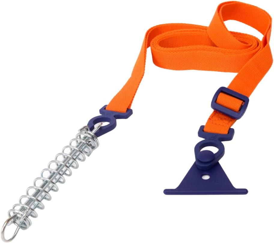Peggy Peg - Orange Awning Storm Straps - Single Item - Tie down Strap 2.0 - Universal Fit for RV Awnings, Canopies & Gazebos image number 4