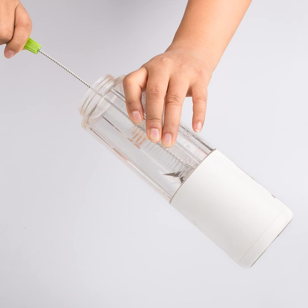 Danzix 3 Pcs Flexible Drain Brush, 67 Double Ended Stainless Steel Long Pipe Cleaners with 2 Pcs 10-Inch Straw Cleaning Brush for Fish Tank,Hose/Glass Tube,Shower Sink Drain,Home Kitchen image number 6