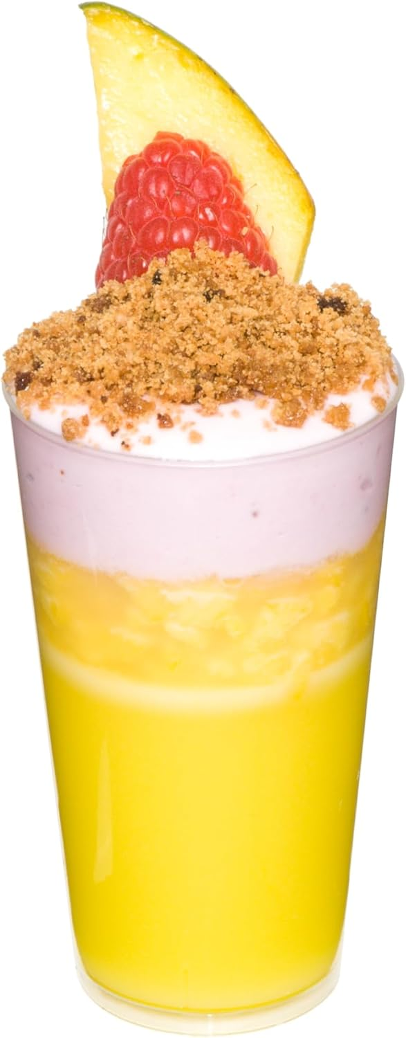 Dlux Mini Dessert Cups (90 Ml X 100 Pcs) Clear Plastic Parfait Appetizer Cups, Shooter 3 Oz Small Reusable Bowl for Party Desserts Appetizers - with Recipe Ebook