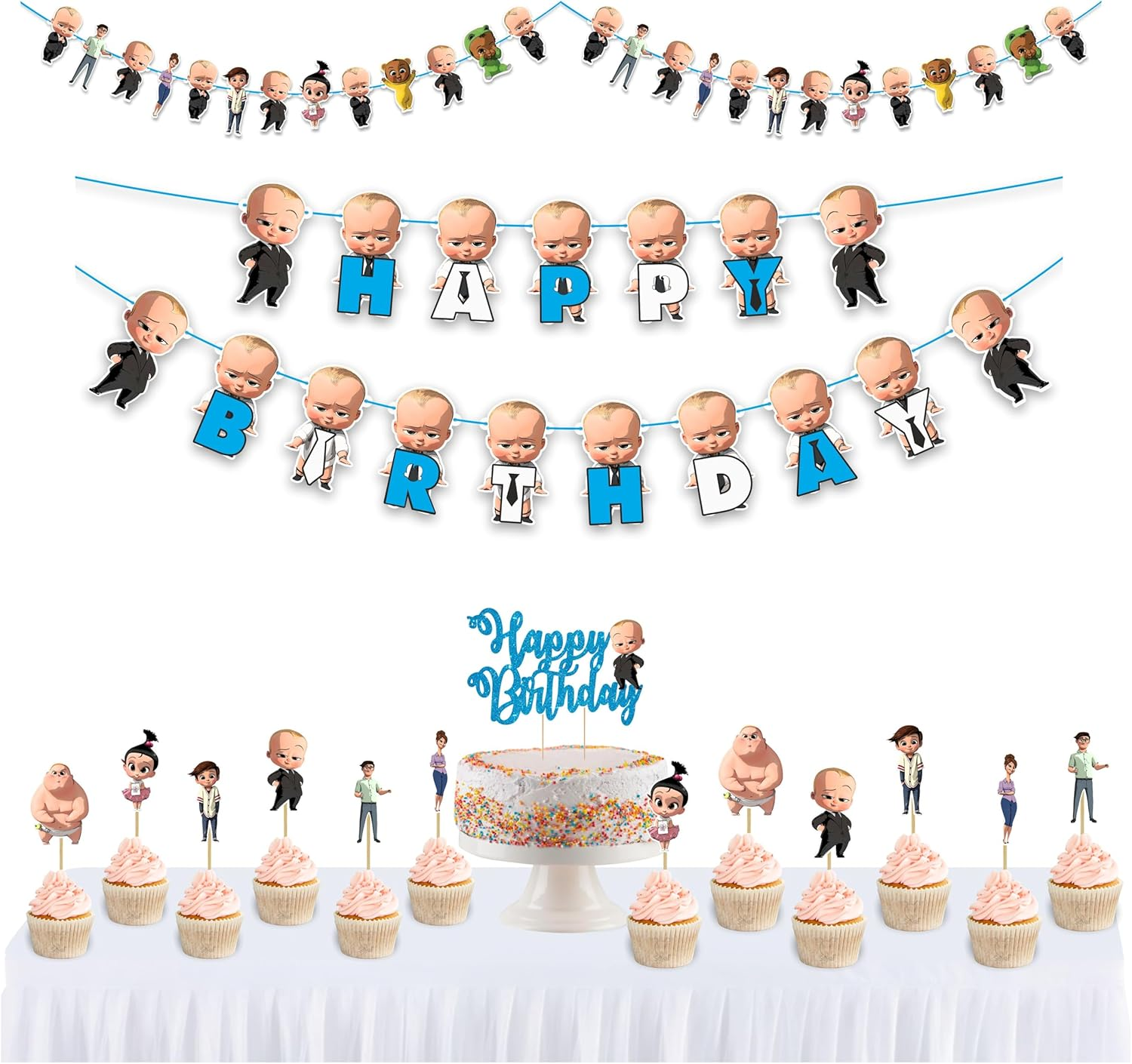 Bby Boss Fun Themed Birthday Party Supplies for Kids | Decorations, for Fuuny Things & More for an Unforgettable Celebration image number 1