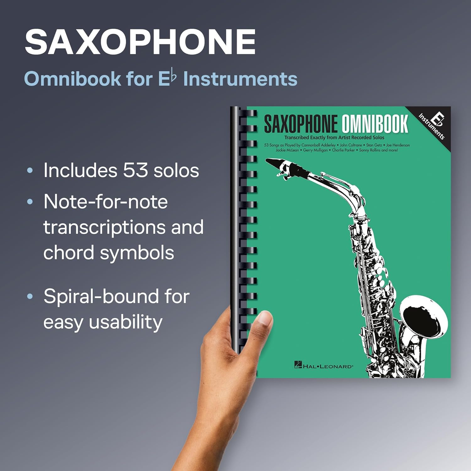 Saxophone Omnibook for E-Flat Instruments: 53 Songs Transcribed Exactly from Artist Recorded Solos image number 3