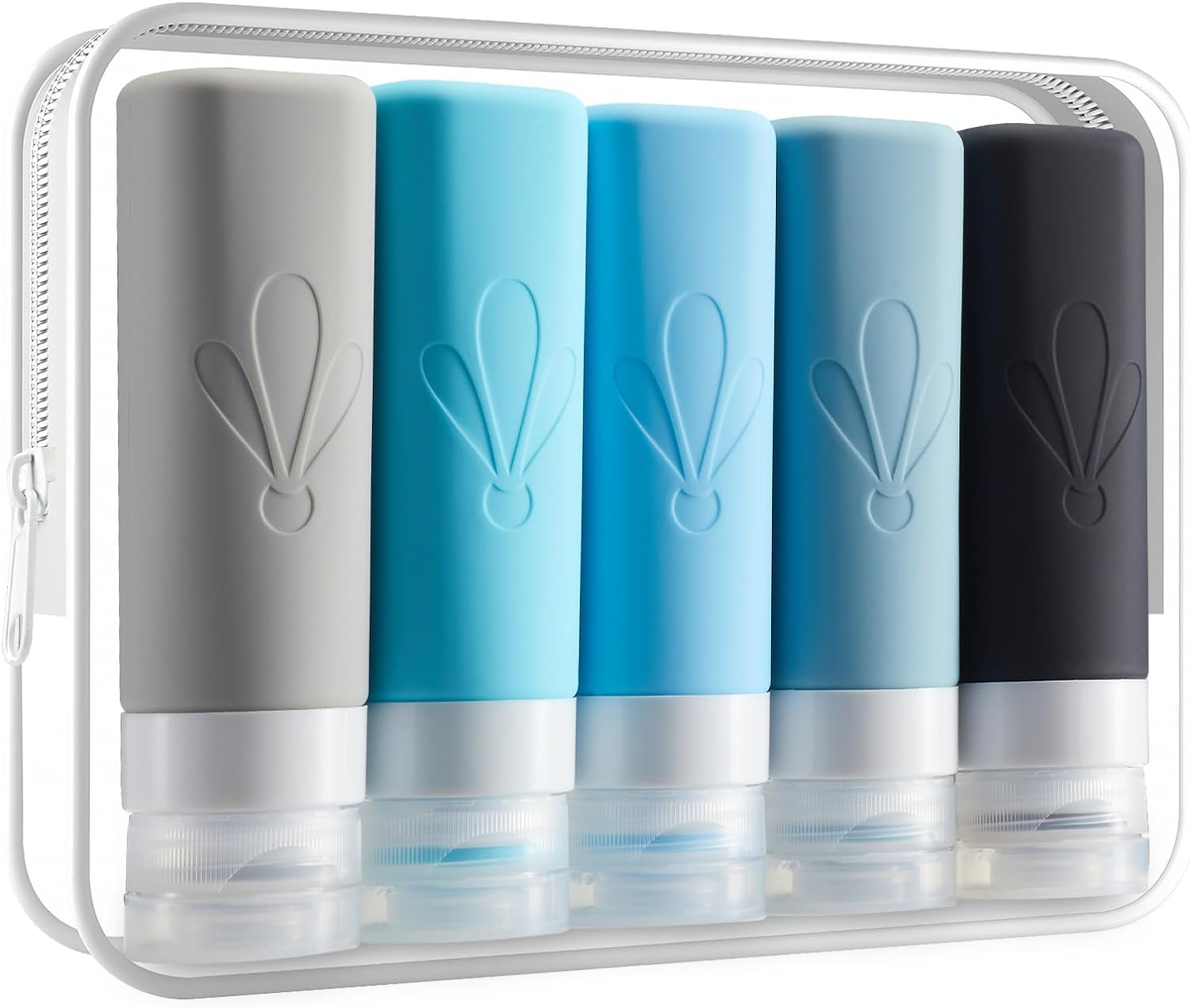 INSFIT Travel Bottles for Toiletries, TSA Approved 90Ml Travel Size Containers, BPA Free Leak Proof Squeezable Silicone Tubes for Shampoo Conditioner Lotion Soap with Labels image number 5