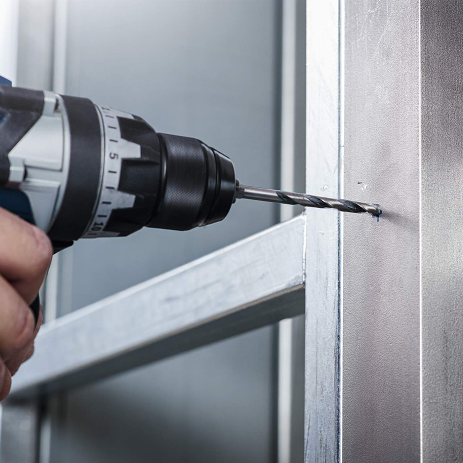 Bosch Professional 10Pc Pointteq Hex Drill Bit (For Metal, &Oslash;: 5.0 Mm, Total Length: 91 Mm, &frac14;&rsquo;&rsquo; Hex Shank, Accessory for Impact Drivers and Drill Drivers)