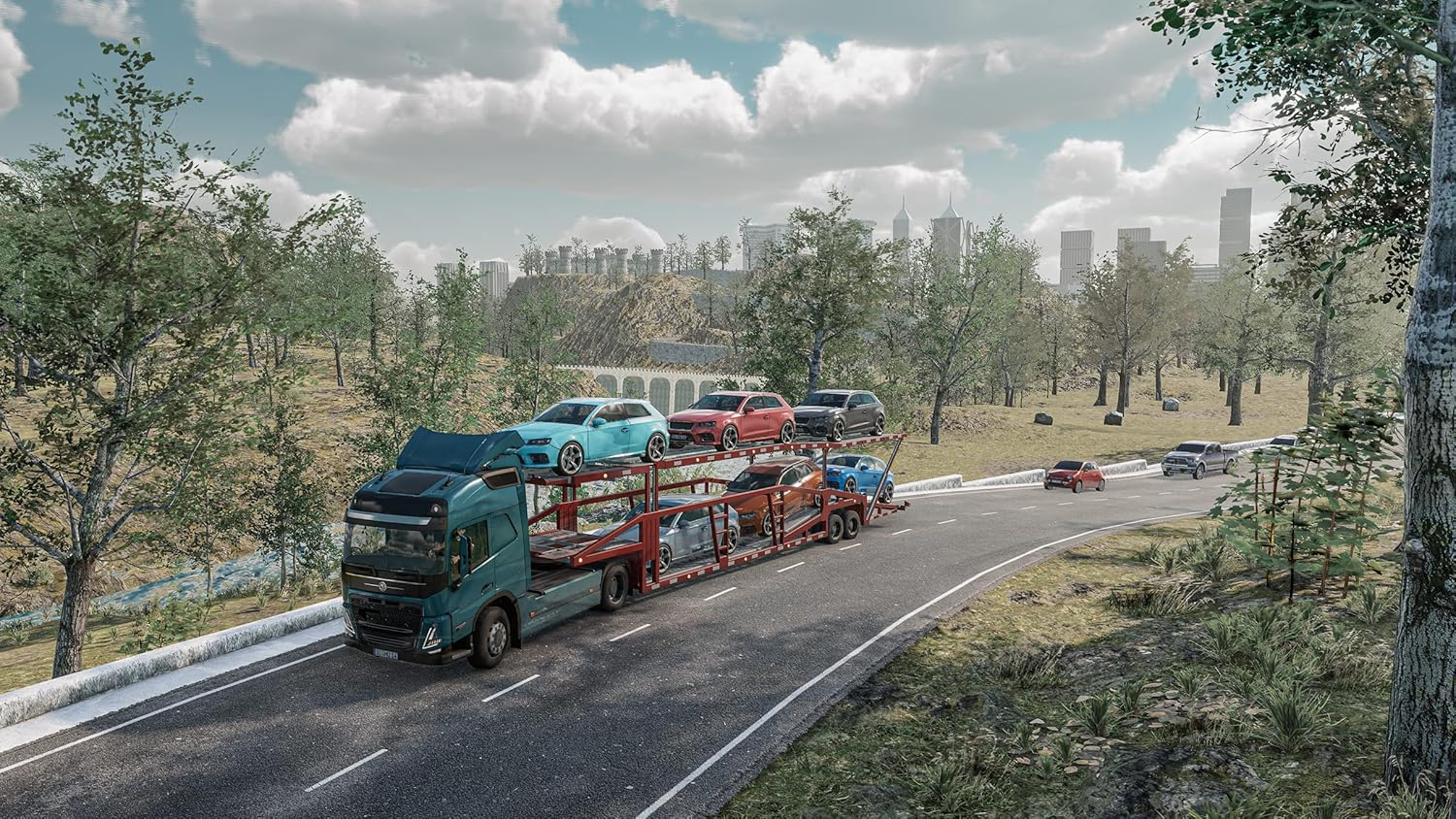 Aerosoft Truck and Logistics Simulator Playstation 4 Game image number 2