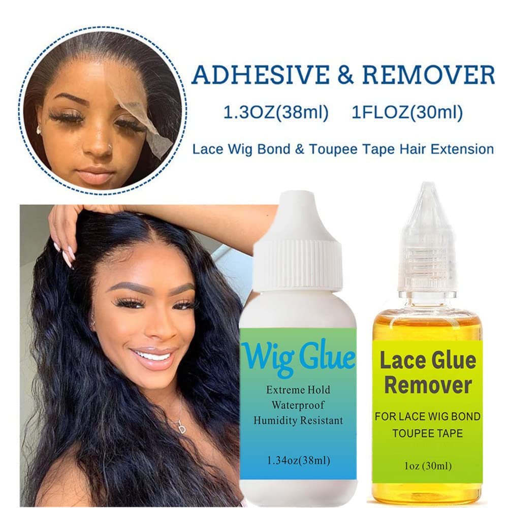 2 Pack Hair Extension Tape Remover - Fast Acting Adhesive and Residue Remover for Extensions, Wigs, and Lace Glue image number 4