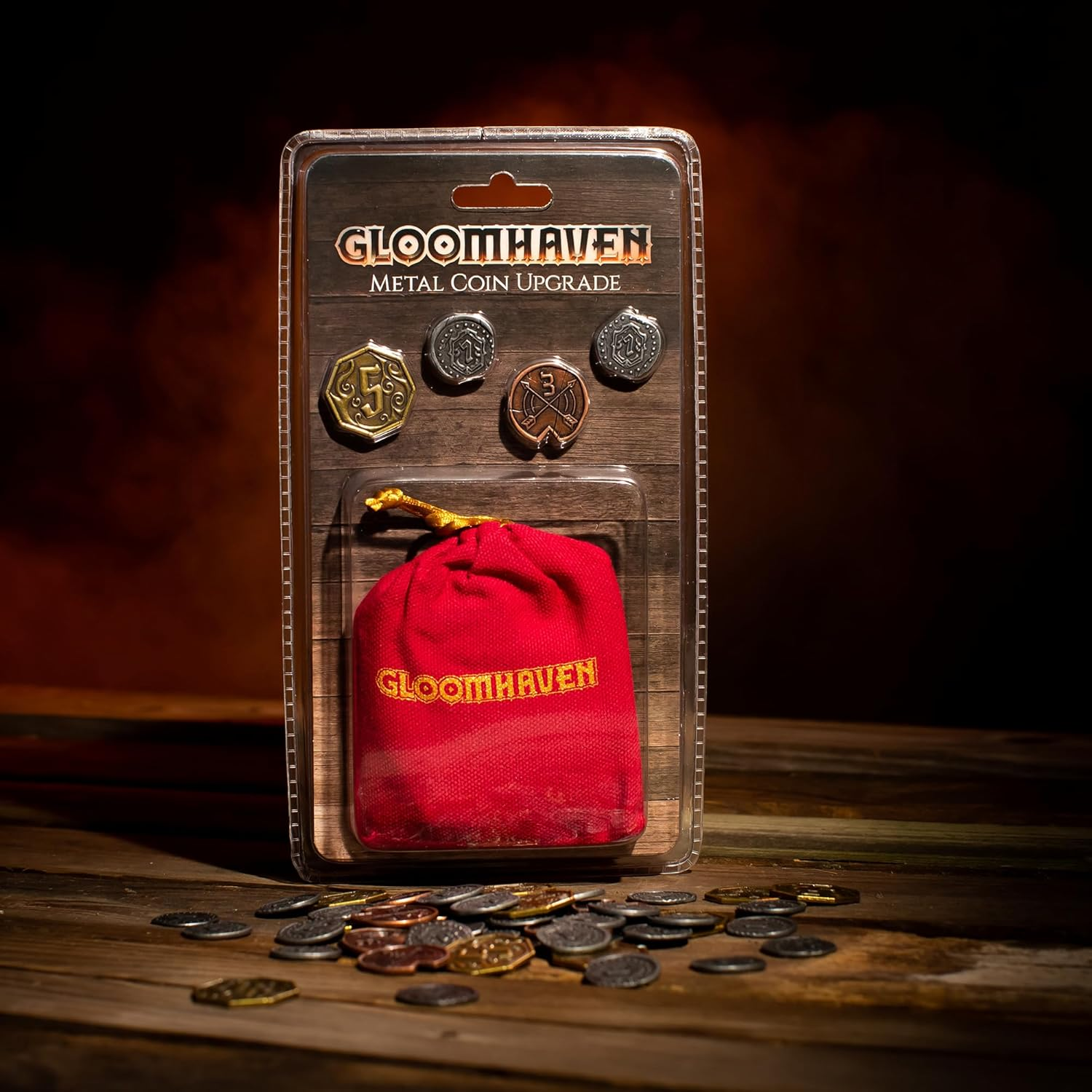 Cephalofair Gloomhaven Upgrade Metal Coins Set image number 5