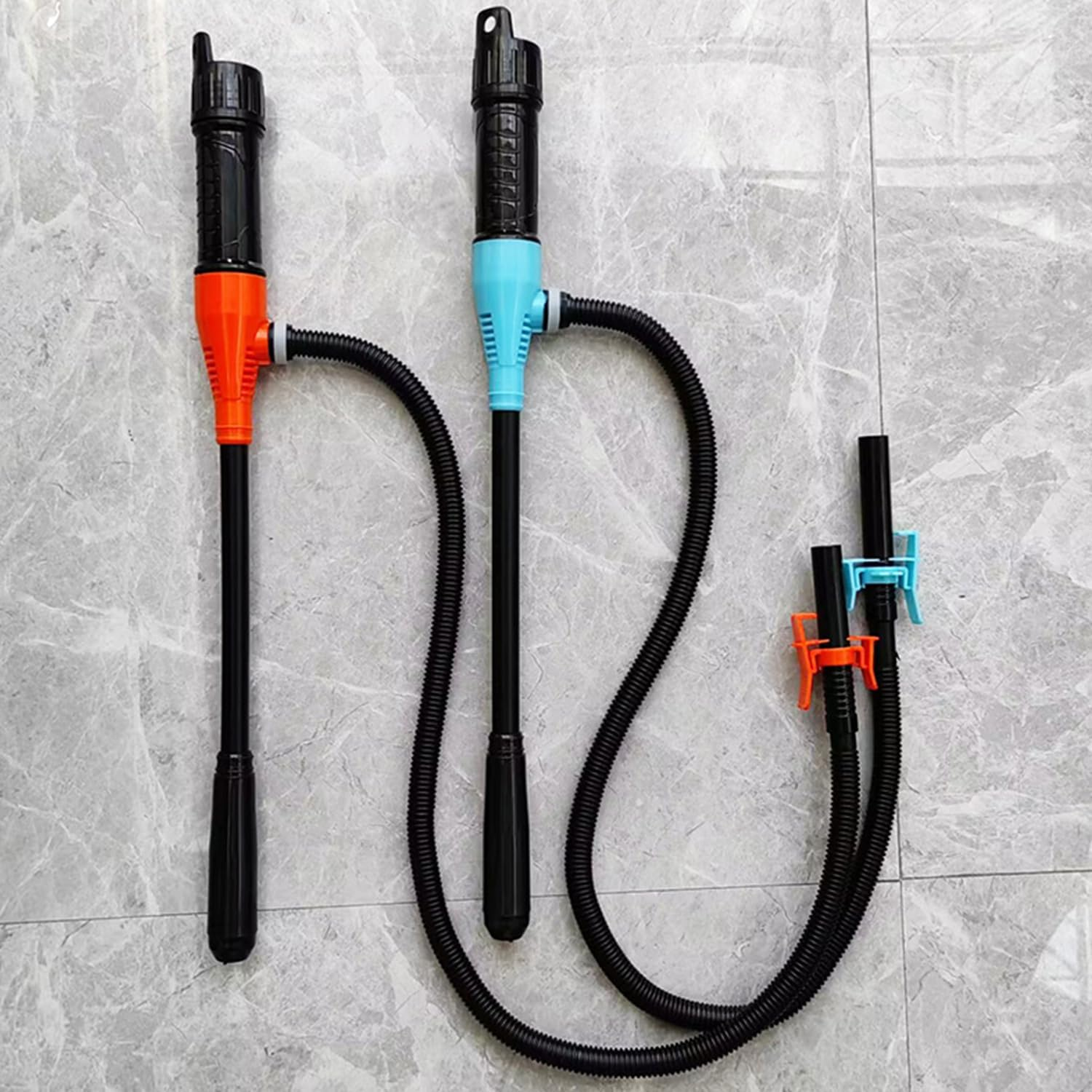 Wzenclave Upgraded Portable Power Pump, Upgraded Operated Electric Siphon Pump Water Transfer Pump Easy to Use Hand Fuel Pump Liquid Extracto for Gas Fuel Diesel Water Transfer