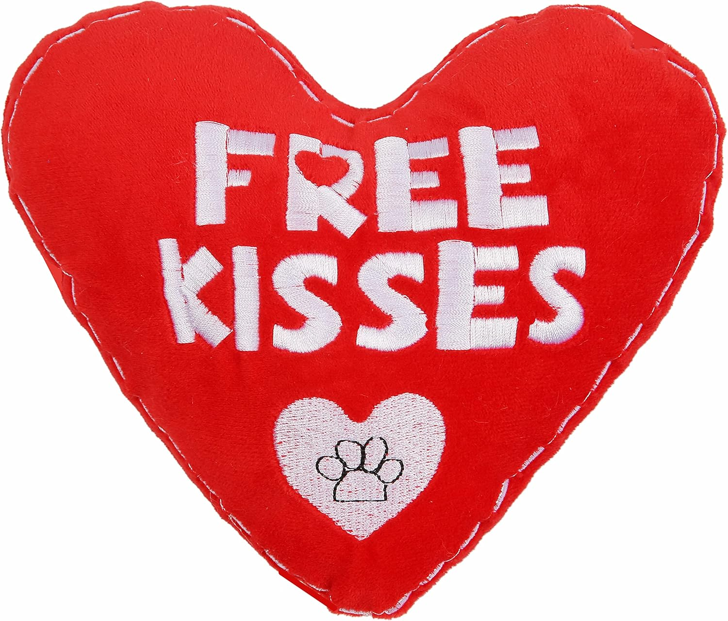 Valentines Dog Toy, Plush Dog Squeak Toy, Heart Dog Toy for Small Medum Dogs image number 5