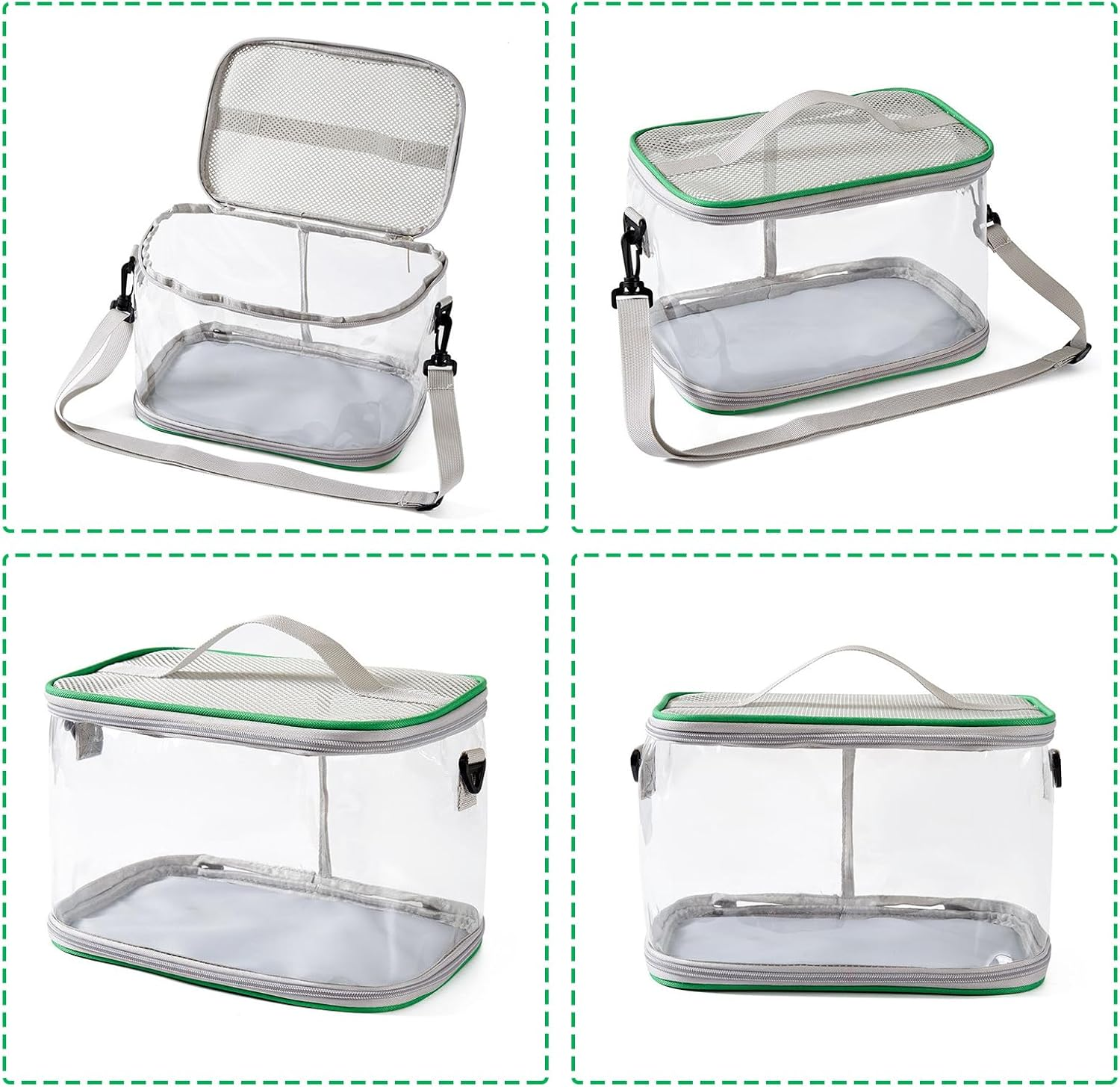 Butterfly Enclosure - Monarch House Butterfly Catcher Enclosure | Foldable Small Animal Terrarium Pet Supplies for Observation Larvae Bee Home Classroom Education Exploration image number 4