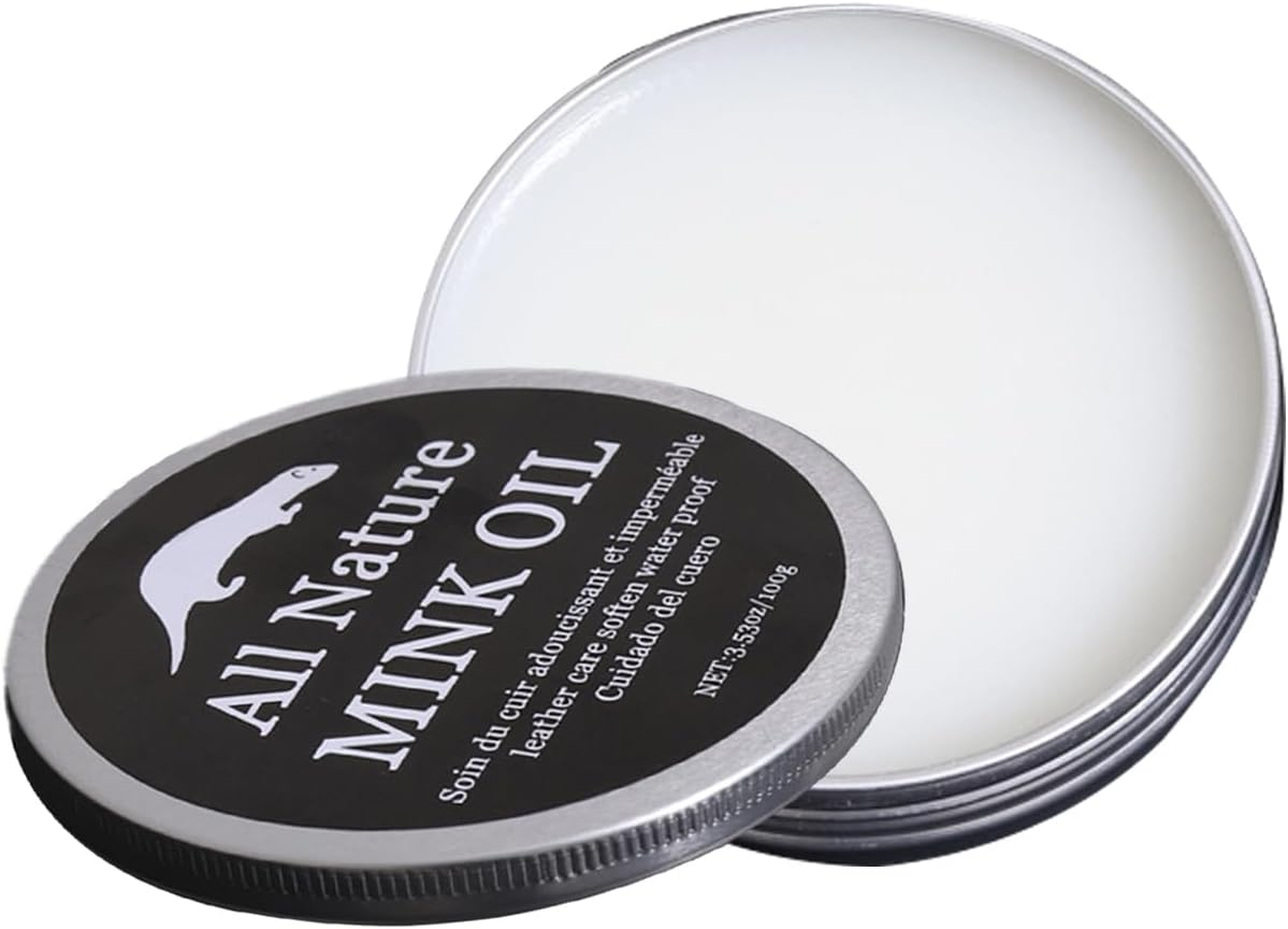 Leather Conditioner | 100G Leather Cream - Mild Care Softener Balm for Couch Bag Car Interior Seat Saddle Shoe Clothes Belt Furniture image number 5