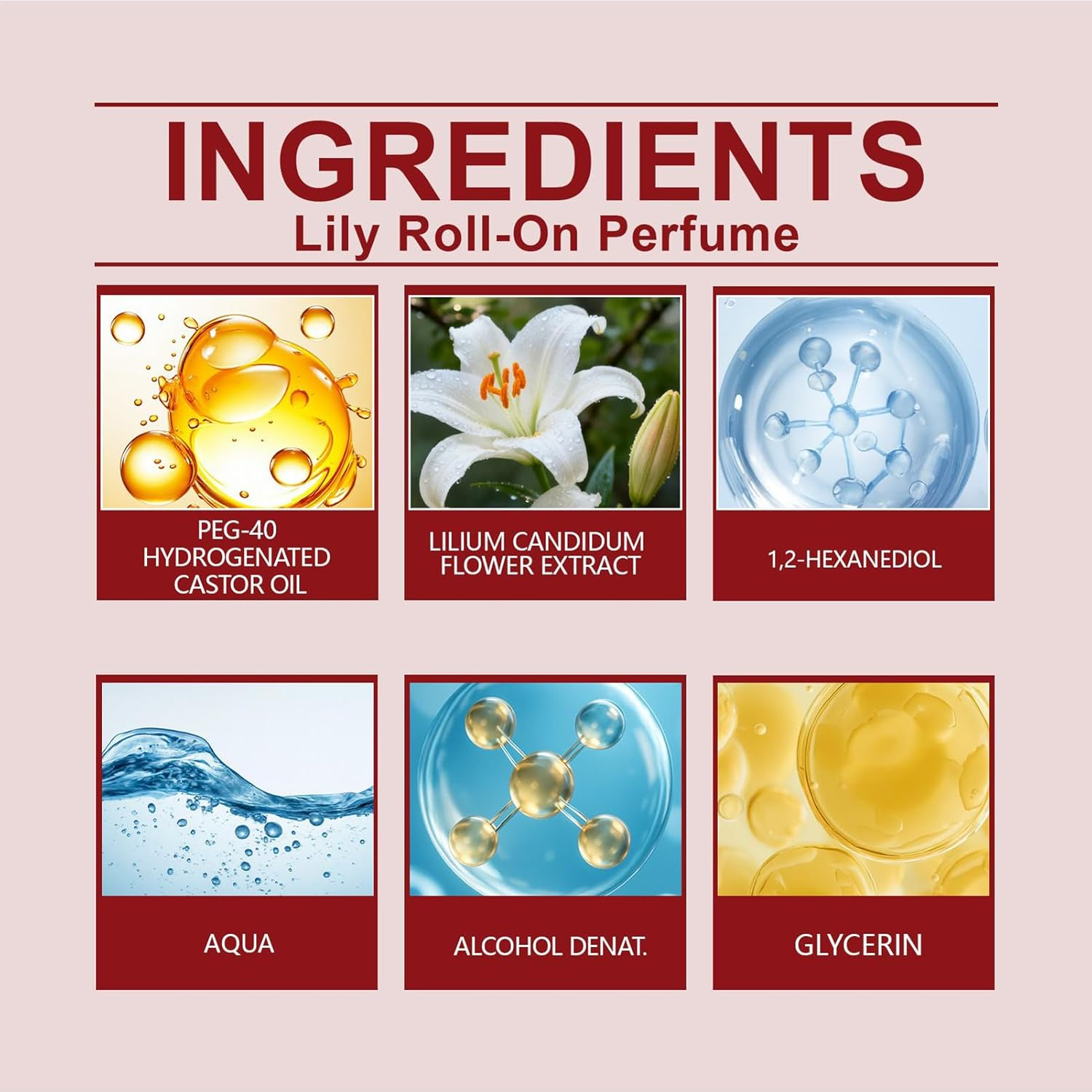 Iouyjiu Christmas Perfume Sets for Women, Perfumes | Holiday Fragrance | for Commuting Dating Party Night Out Business Social Casual Gatherings Christmas image number 5